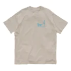AtelierBoopの花月　SupDog　フラットコーテッドレトリバー オーガニックコットンTシャツ