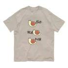 ぽんぽこあんぽんたんのそれな❗️でんでん虫🐌 オーガニックコットンTシャツ