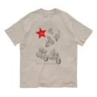 Bo tree teeのLaLaLa RIDE オーガニックコットンTシャツ