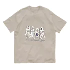 niconicotontonのローラ&キャリー&リオ&カール〜happy〜 オーガニックコットンTシャツ