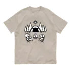 かめつるのDog camp オーガニックコットンTシャツ