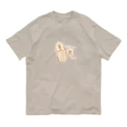 Draw freelyのおでん　ちくわぶ Organic Cotton T-Shirt