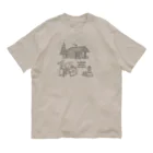 mmfumの今夜は山小屋でのんびりしよう Organic Cotton T-Shirt