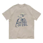nidan-illustrationの"BITE the HILL" Organic Cotton T-Shirt