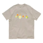 小桜森のラブバとフルーツ（横長） Organic Cotton T-Shirt