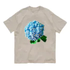 aiueoneko358のあじさい Organic Cotton T-Shirt