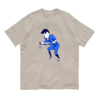 NIKORASU GOのこの夏おすすめ！野球デザイン「バント」＜文字なし＞（Tシャツ・パーカー・グッズ・ETC） Organic Cotton T-Shirt
