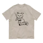 mkumakumaのstay with me オーガニックコットンTシャツ