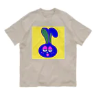 sakurinonoumiso.artのウサギさん オーガニックコットンTシャツ