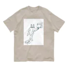 Higaの猫 オーガニックコットンTシャツ