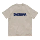 mastertape™のDystopia (Bubble Logo) オーガニックコットンTシャツ