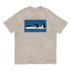 うめだのグッズショップのジェンツーペンギンのおさんぽ Organic Cotton T-Shirt