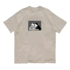 yumihirotaのゆる絵画イラスト　「クリスパンとスカパン」 Organic Cotton T-Shirt