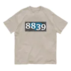 はちよんごの8839 オーガニックコットンTシャツ