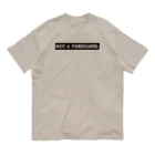 mincora.の外人ではない NOT A FOREIGNER. - black ver. 02 - Organic Cotton T-Shirt