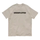 mincora.のニート UNEMPLOYED　- black ver. 01 - オーガニックコットンTシャツ