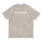 mincora.のニート UNEMPLOYED　- white ver. 02 - オーガニックコットンTシャツ