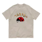 Drecome_Designのゆるいテントウムシ オーガニックコットンTシャツ