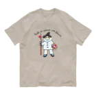 auaのピエロに扮した男の子 オーガニックコットンTシャツ