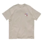 marucoro chanのペアこけしちゃん オーガニックコットンTシャツ