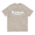 BEARGUNDYの鹿 オーガニックコットンTシャツ