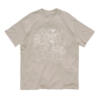 気ままに創作　よろず堂のレトロ純喫茶　白 Organic Cotton T-Shirt