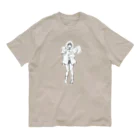 evaの女の子　おばけごっこ Organic Cotton T-Shirt