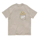 ごまいちのポケコカ【オレンジローン】 オーガニックコットンTシャツ