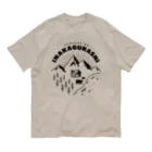 8anna storeの憧れの田舎暮らし／ロゴ風デザイン Organic Cotton T-Shirt