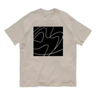 ﾄﾙｺﾞﾚのイヤホン　ドローイング Organic Cotton T-Shirt