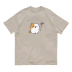 DECORの毎日ぶちにゃんこ　ぽへーver. Organic Cotton T-Shirt