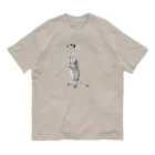 segasworksのミーアキャット（ペン画） オーガニックコットンTシャツ