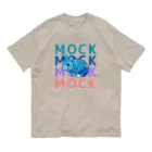 Mock’n Rollのアートなうさぎのモック オーガニックコットンTシャツ