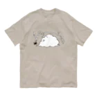 東ぬりえのストレッチ雲 オーガニックコットンTシャツ