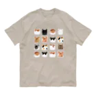 Ａｔｅｌｉｅｒ　Ｈｅｕｒｅｕｘのねこあたまコレクション　思わずなでたい後頭部 オーガニックコットンTシャツ