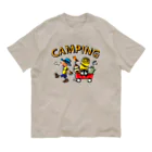 ワカボンドのキャンピング_カラフル Organic Cotton T-Shirt