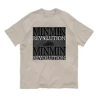 Aimurist のMinmin revolution ルシファ オーガニックコットンTシャツ