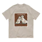 ミリオンダラー・ドッグ（million dollar dog）のゴールデンレトリーバーTYPE-A オーガニックコットンTシャツ