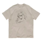 marqetのmarQ coffee オーガニックコットンTシャツ