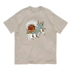 Amiの三毛猫の獅子舞遊び Organic Cotton T-Shirt