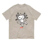 mincruのおとぼけ顔のウパさん_モノクロver Organic Cotton T-Shirt