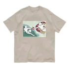 山形屋米店のアダムの創造SNKRS Organic Cotton T-Shirt