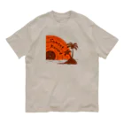 sandy-mのサンセットレコード ヴィンテージ風 Organic Cotton T-Shirt