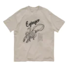 mincruのEginger（エギンガー） オーガニックコットンTシャツ