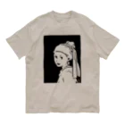 山形屋米店の真珠の耳飾りの少女 Organic Cotton T-Shirt