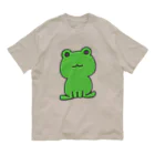 ムエックネのカエル オーガニックコットンTシャツ