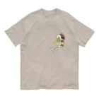 みみはんこ/消しゴムはんこのKokopelli Organic Cotton T-Shirt