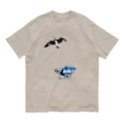 Plays_Within_PlaysのBird Shadow オーガニックコットンTシャツ