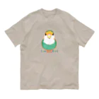 小桜森のコザクラインコ（ホワイトフェイス） Organic Cotton T-Shirt