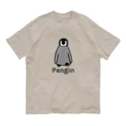MrKShirtsのPengin (ペンギン) 色デザイン オーガニックコットンTシャツ